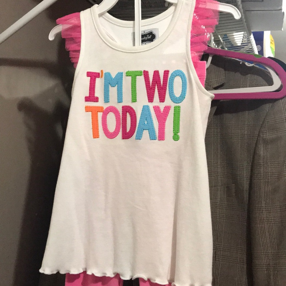 MudPie I’m Two Today! Outfit
